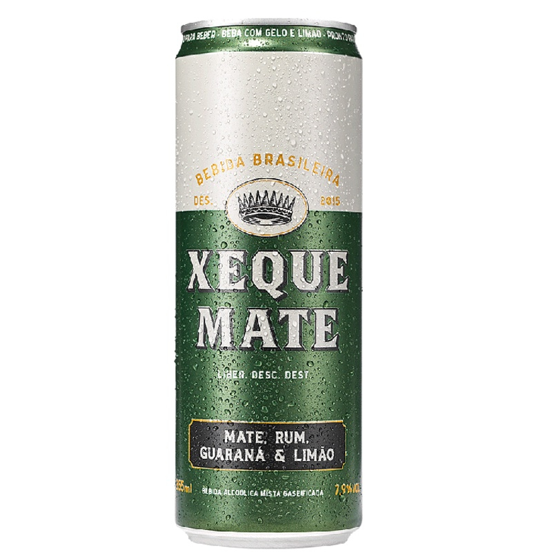 Kit 12 Bebida Mista Xeque Mate Draft Rum - 473ml em Promoção na Americanas