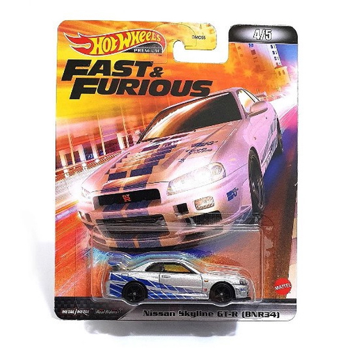 Nissan Skyline Velozes Furiosos Fast Furious Hot Wheels 1/64 no Shoptime