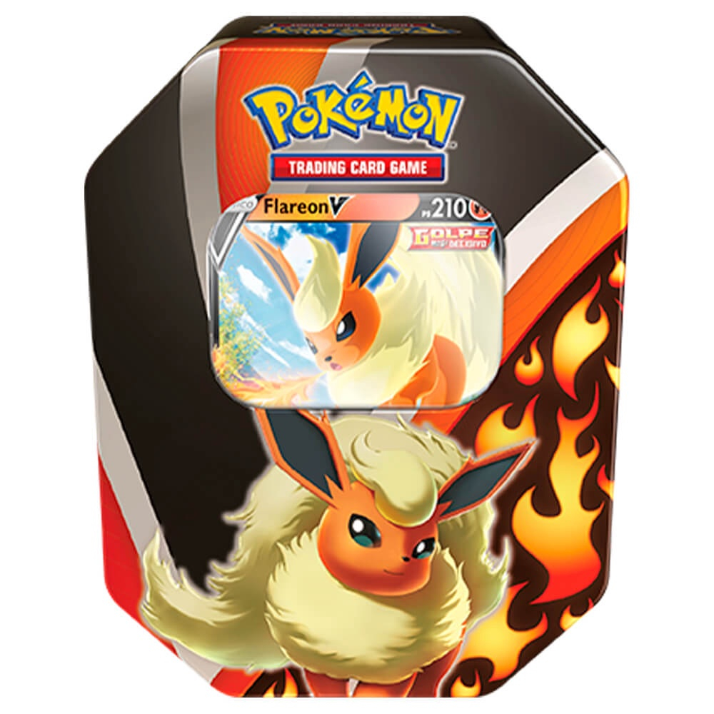 Baralho Pokémon tcg Lata V Forces - Aleatória no Shoptime