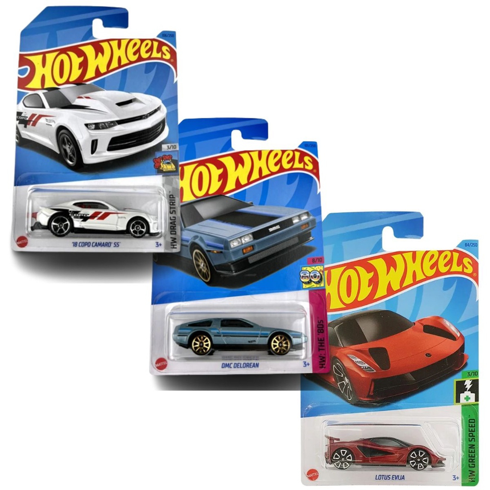 Carrinhos Hot Wheels Kit Com 10 Unidades Sortidas - Mattel em Promoção na  Americanas