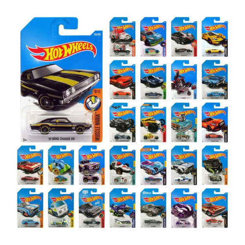 Carros Hot Wheels - Kit Coleção com 10 - Sortidos - Mattel no Shoptime