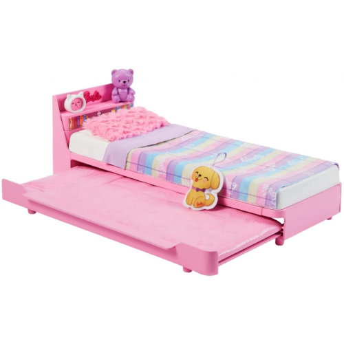 Cama Infantil Adesivada com Proteção Lateral Barbie - WebContinental