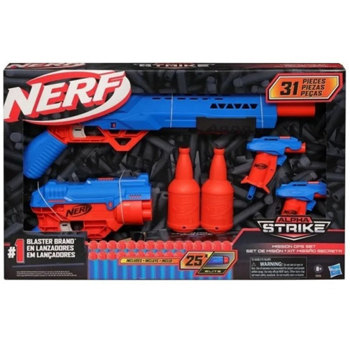 Lançador Nerf Assembler Gear Capitao America Hasbro E3355 em