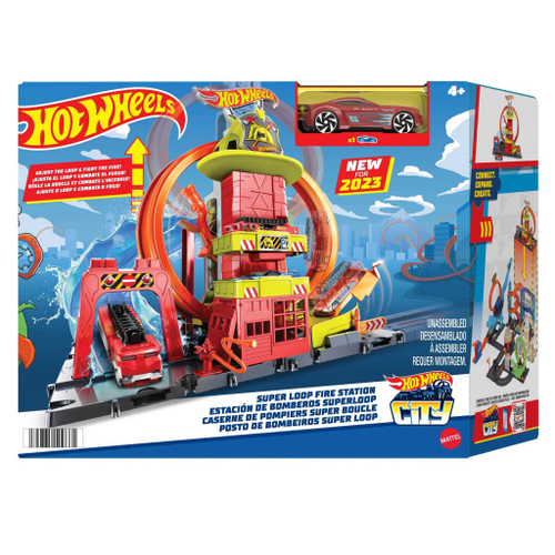 Pista De Carrinhos Hot Wheels City Super Loja De Pneus Novo em