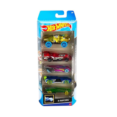 Hot Wheels com 5 Carros 1806 X-Raycers 2 - Mattel na Americanas Empresas