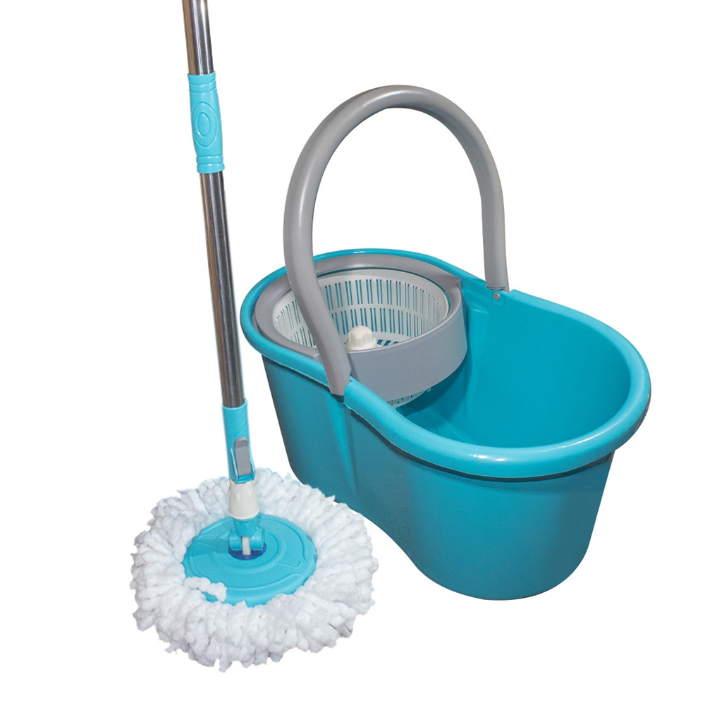 BALDE SPIN MOP 360 COM ESFREGAO 13 LITROS 123CLEAN - 123Útil