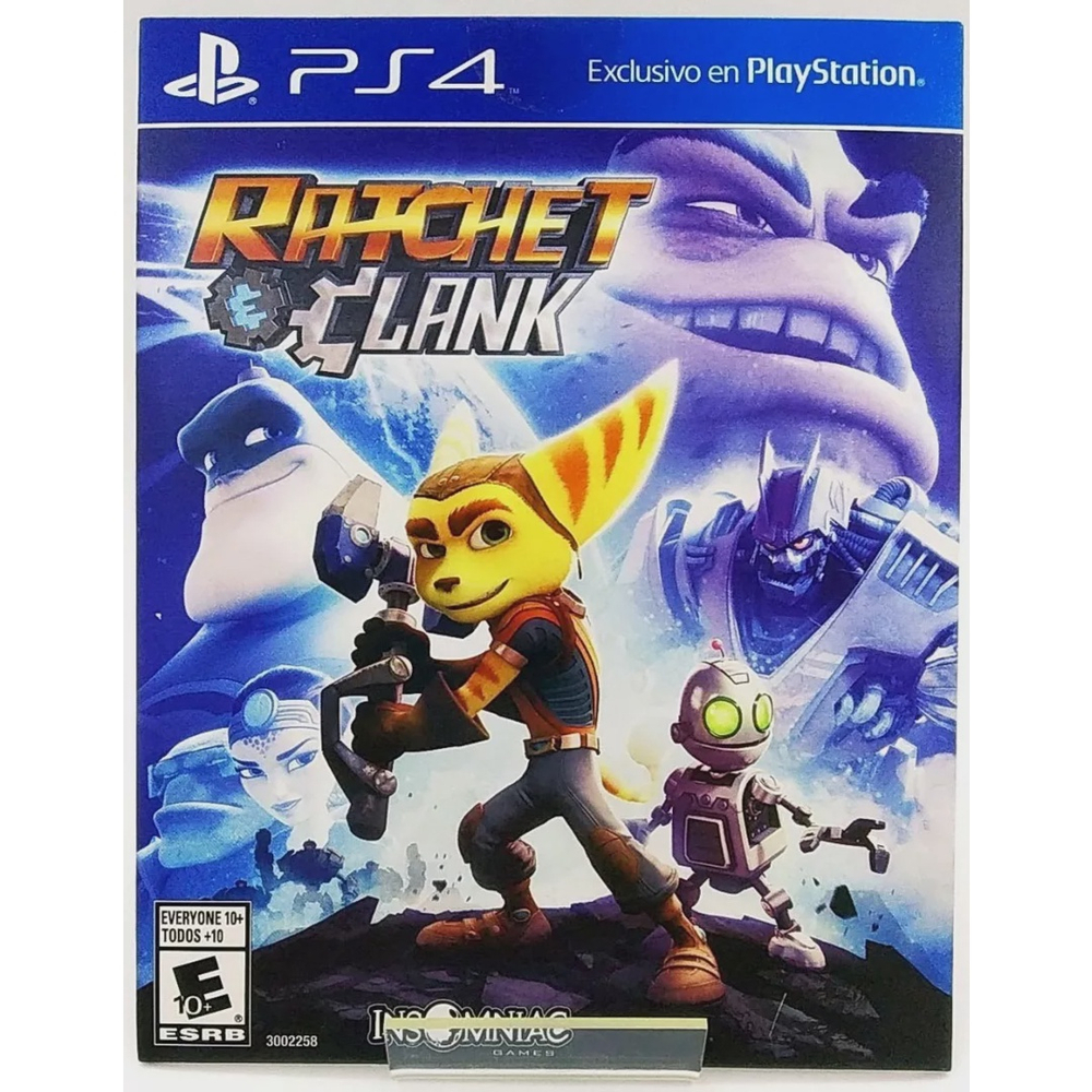 Ratchet E Clank Ps4 (Case De Papelão) (Seminovo) (Jogo Mídia