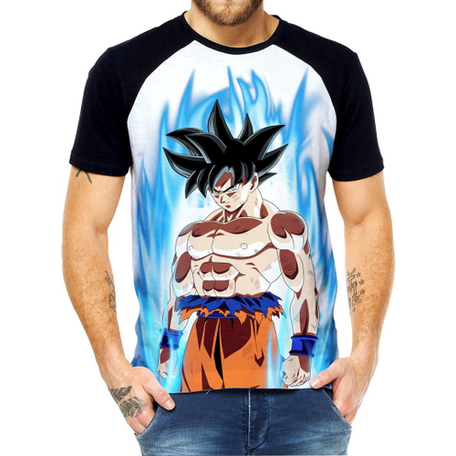 Camisetas Goku Dragon Ball Super Instinto Superior