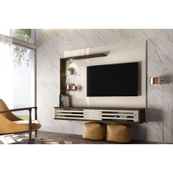 Estante Frizz Select para TV de até 50 polegadas - off white / savana - Madetec é boa?