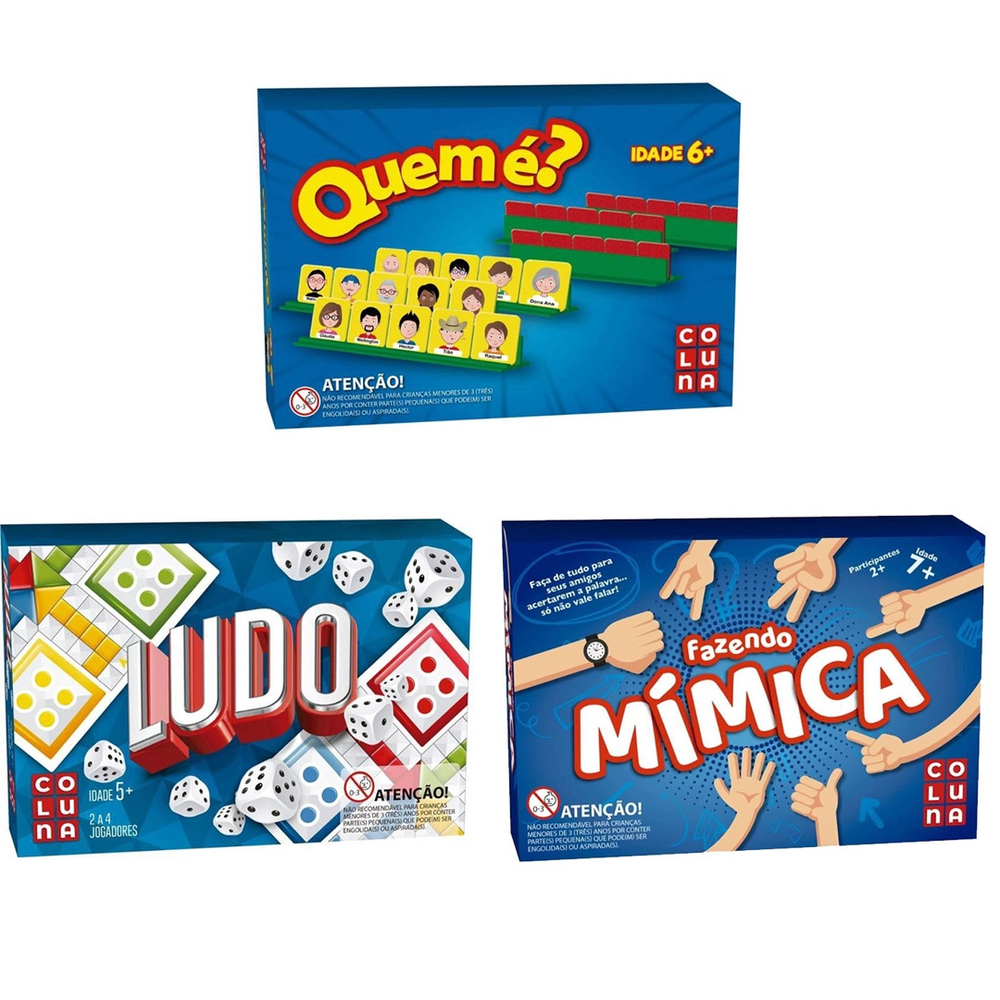 Jogo de Ludo Coluna no Shoptime