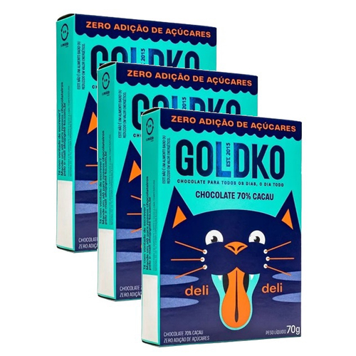 GoldKo - Chocolate para todos os dias, o dia todo