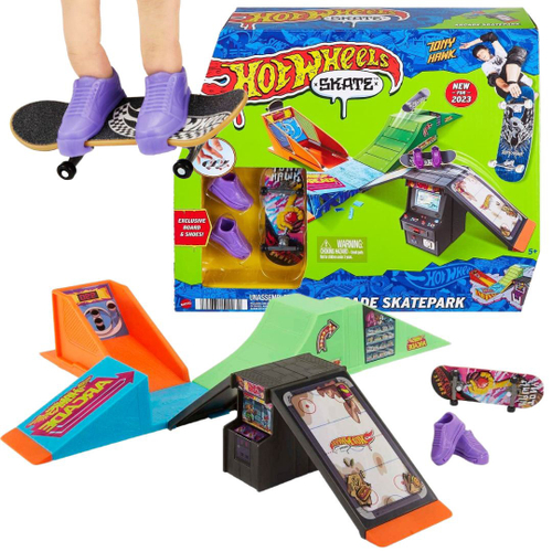 Pista hot wheels skate de dedo com tenis E pista de skate - mattel HGT95 no  Shoptime