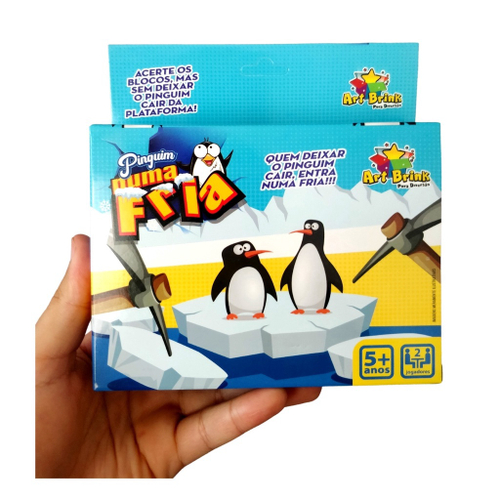 Jogo Infantil Pinguim Game Quebra Gelo