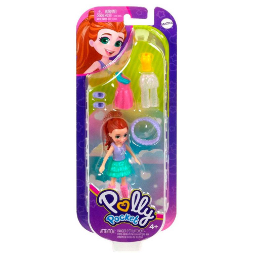 Conjunto e Boneca - Polly Pocket - Lila Shimmer - Mattel