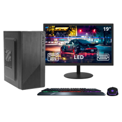 Computador Completo Intel Core I5 8gb Ssd 256gb + Kit Gamer + tela 19 é boa?