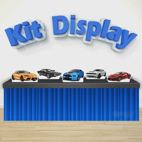 Mini Kit Display + Painel Festa Infantil Roblox Feminino