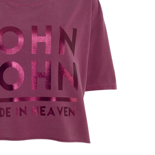 Camiseta John John Line Feminina Rosa Pink - Dom Store Multimarcas