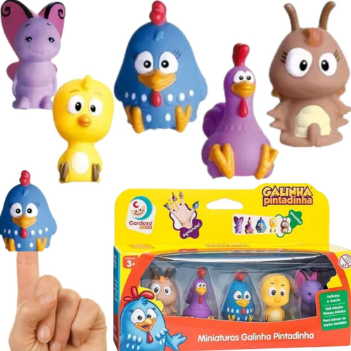 Boneco Pocoyo 14Cm Vinil Menino Presente Bebê Brincadeira Criança Desenho  0275 em Promoção na Americanas