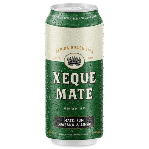 Kit 12 Bebida Mista Xeque Mate Draft Rum - 355ml