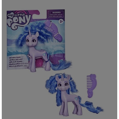 Mini Figura e Acessório - My Little Pony - A New Generation Amigos do Filme  - Izzy - Hasbro