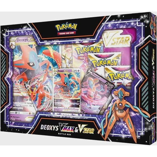 Box Pokemon Deoxys Vmax / V-astro 52 Cartas - Copag 32162 em Promoção na  Americanas