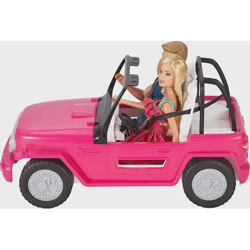 Barbie - Barbie e Ken com veículo e armário, VEÍCULOS