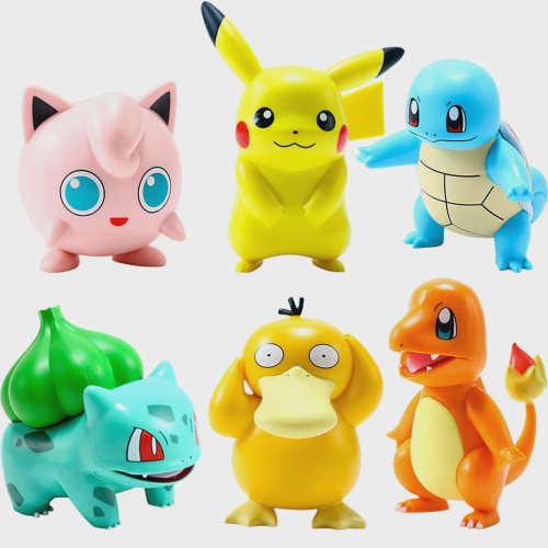 Miniatura Pokemon Go 23 Bonecos Sortidos Pikachu & Cia