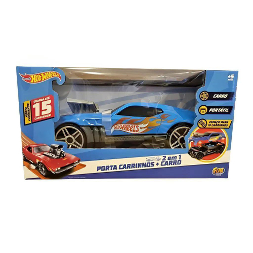 Carrinho Radical Hot Wheels Porta 2 em 1 Fun F0102-7