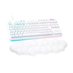 Teclado Gamer Logitech G713 Aurora Lightspeed Rgb Mecânico Switch Gx Red Linear Abnt2 Branco