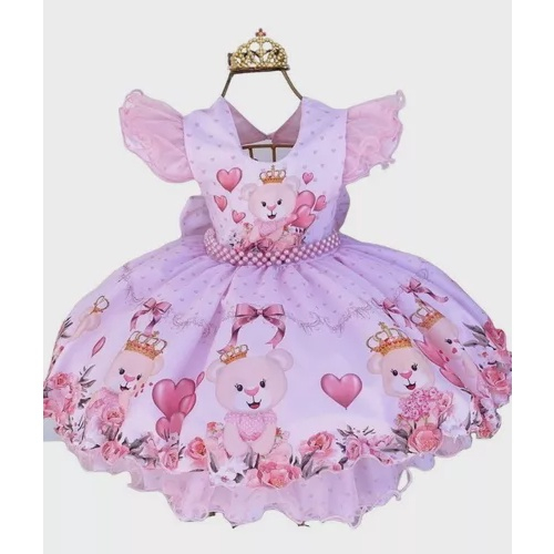 Vestido da hot sale ursa princesa