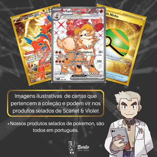 Coleção Miniaturas Pokémon - Iniciais Scarlet Violet – PokeMarket!