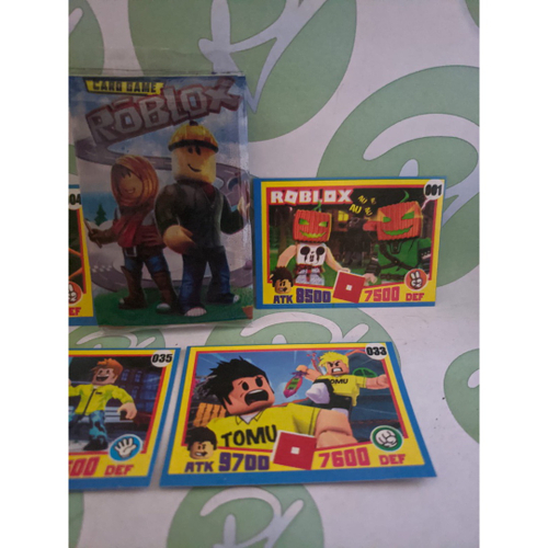 Kit 200 Cards 100 Gta V + 100 Roblox = 50 Pacotes Bater Bafo