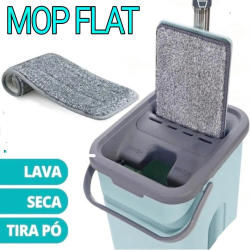 Mop perfect pro flat limpeza chão cozinha área sala comércio limpa tudo é boa?