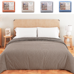 Colcha Queen Cobre Leito Ultrasonic Aveludado com Manta Soft Dupla Face 270X250 - bf Colchões Menor preço em Colcha Queen Cobre Leito Ultrasonic Aveludado com Manta Soft Dupla Face 270X250 - bf Colchões
