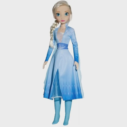 Boneca Princesa Disney - Elsa Musical - Canta Livre Estou - Frozen