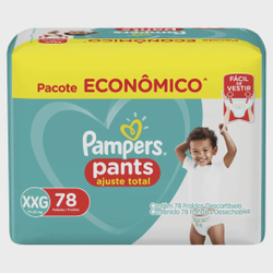 Fraldas Pampers Confort Pants Ajuste Total Max xxg 78 Unidades Menor preço em Fraldas Pampers Confort Pants Ajuste Total Max xxg 78 Unidades