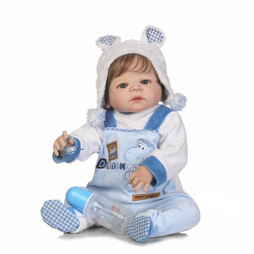 Bebe Reborn Menino 100% Silicone 47 Cm - Lucas na Americanas Empresas