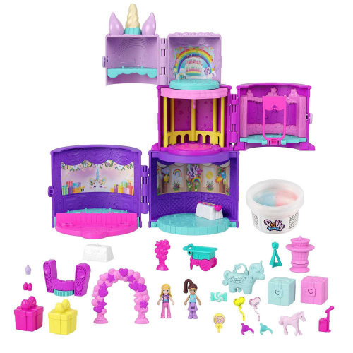 Polly Pocket Shopping Doces Surpresas Playset - Mattel