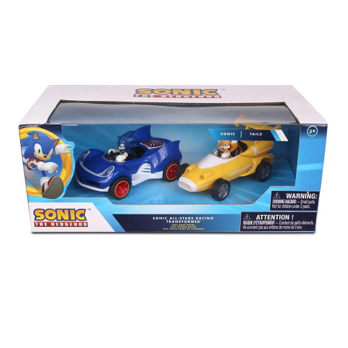 Brinquedo Diorama Cenário Playset Boneco Sonic e Tails: Sonic The