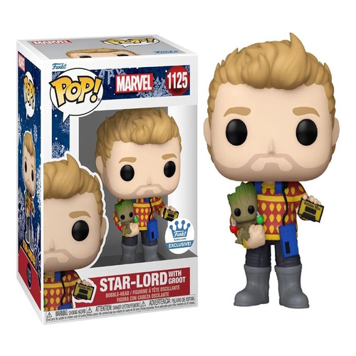 Boneco Funko Pop Star Lord 198 Guardiões Da Galáxia Marvel