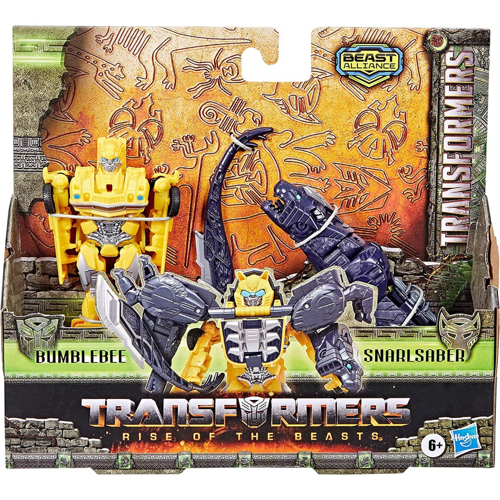 Transformers Despertar das Feras Bumblebee e Snarlsaber F4617