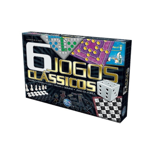 Combo 5 Jogos Ludo Damas Trilha Dominó E Loto 65598 Xalingo no