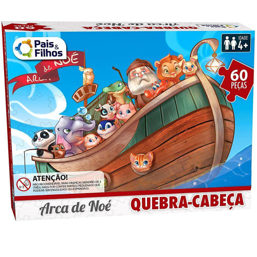 4 Racha Cuca Jogo Quebra Cabeça Números Infantil Brinquedo em Promoção na  Americanas