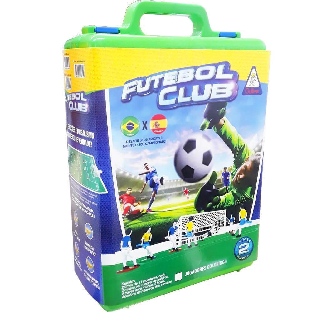 Brinquedo Jogo Futebol Club Gulliver 2 Times Seleções Brasil X