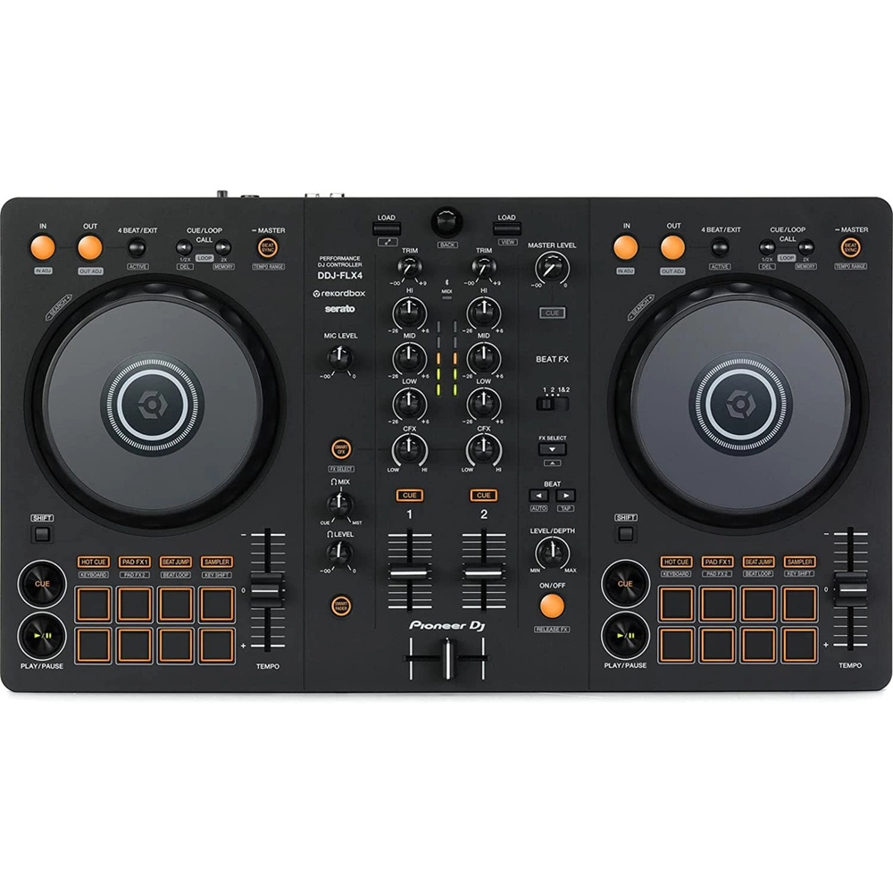 Controladora Pioneer Dj Ddj Flx4 Rekordbox / Serato Dj Lt Submarino