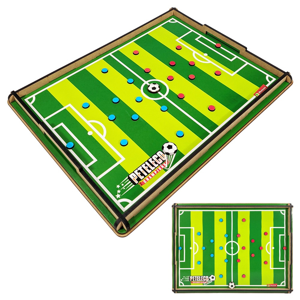 Daré - Jogos de Tabuleiro Brinque e Leia Futebol de Dedo - Ref 31039