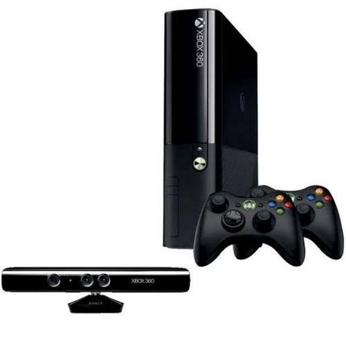 Xbox 360 Slim ou Super Slim + Kinect + HD com + 60 jogos digitais