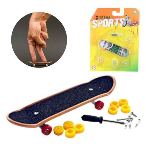 Skate De Dedo E Obstáculos Conjunto Para Fingerboard - Kit 1