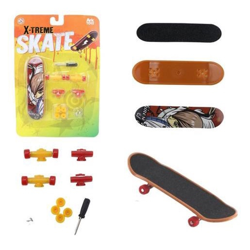 Kit 4 Fingerboards Profissional Skate Dedo Lixa E Truck na Americanas  Empresas