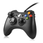 Controle Xbox 360 Video Game Com Fio Wireless Slim Joystick